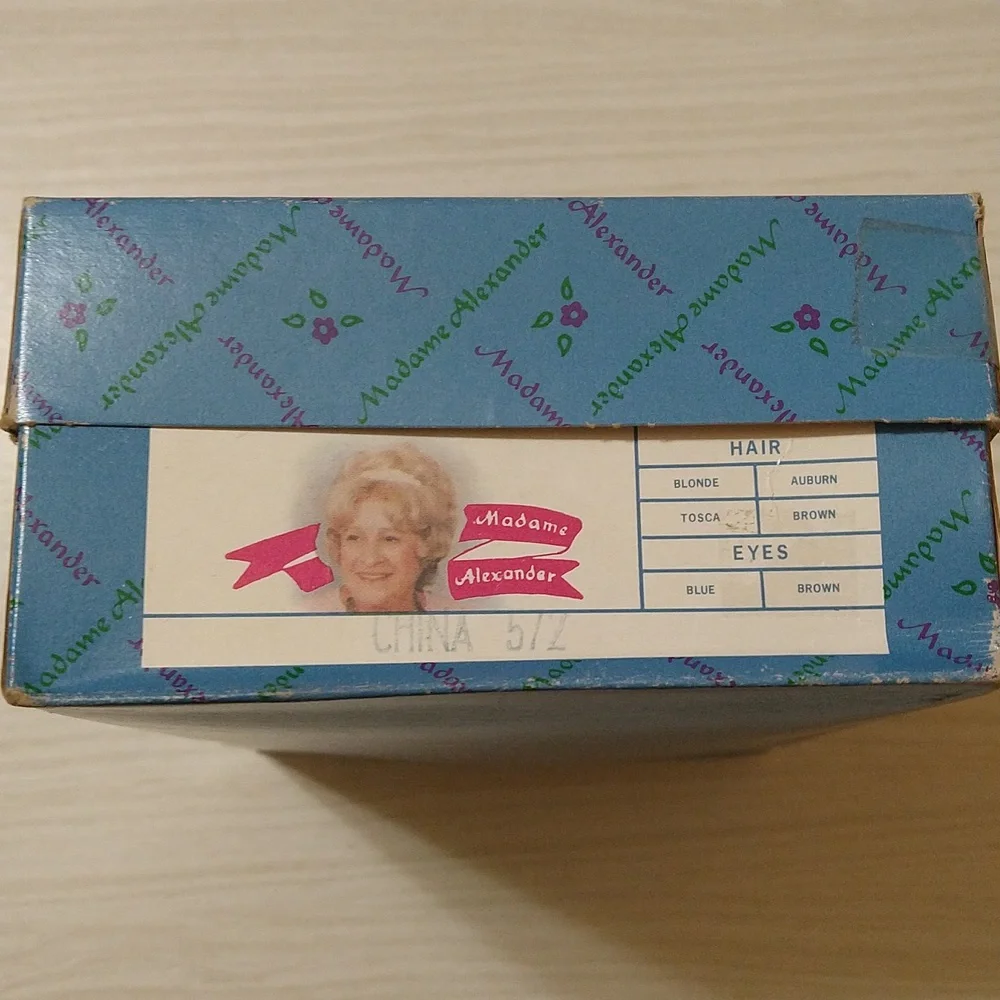 Vintage Madam Alexander Doll China #572 Original Box 8" - Picture 5 of 6